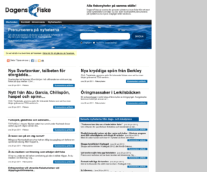 dagensfiske.se: Dagens Fiske - Läs de senaste nyheterna om fiske.
Dagens Fiske samlar de senaste nyheterna om fiske på en och samma sida. Du kan även dagligen få de senaste nyheterna skickade direkt till din e-post.