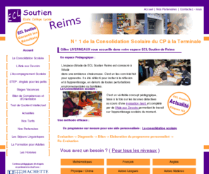 ecl-soutien.fr: ECL Soutien Reims - Soutien scolaire, Aide aux devoirs
Choisissez une consolidation scolaire adaptée à vos besoins et près de chez vous