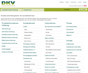 patientenrechtsschutz.com: 404 - DKV Deutsche Krankenversicherung AG
Übersicht (Sitemap) zu den Internetseiten der DKV.com