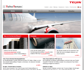 tenax-fibers.com: Home - Toho Tenax Europe GmbH
Toho Tenax Europe GmbH