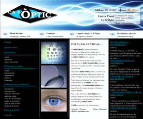 casoptic.net: Centre Visual Ca S'Òptic
Centre Visual Ca S'Òptic