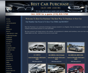 lease-specials.com: lease specials | lease-specials.com | los angeles lease specials | BMW Mercedes Audi Lexus | Auto broker in Los Angeles
Lease specials offered by  Best Car Purchase is an automotive brokerage company located in Los Angeles, that was designed to simplify the research and purchase process of a new automobile.  Los Angeles CA