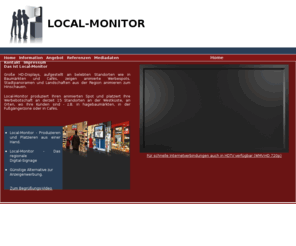 local-monitor.de: Local-Monitor.de - HD-Monitor-Werbung für Schleswig-Holsteins Westküste
Local-Monitor.de - HD-Monitor-Werbung für Schleswig-Holsteins Westküste