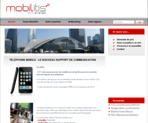 mobilitis.net: Mobilitis : Marketing Mobile
Mobilitis : marketing mobile - internet mobile - applications mobile - cross media - iphone, android, windows mobile, blackberry