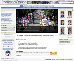 portlandonline.com: City of Portland, Oregon
Official Site for City of Portland, Oregon Local Government