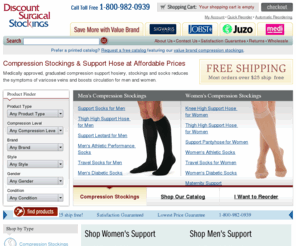 thebestsock.com: Compression Stockings  and  Support Hose from Jobst, Sigvaris, Mediven  and  Juzo - DiscountSurgical.com
For 30 years, Discount Surgical Stockings has been the #1 source for compression stockings  and  support hosiery by Jobst, Sigvaris, Mediven  and  Juzo, at discounted prices.
