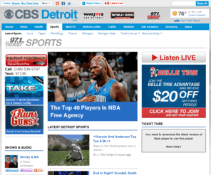 cbsradiodetroit.com: Sports « CBS Detroit
News, Sports, Weather, Traffic and the Best of Detroit. CBSDetroit.com