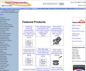 etssco.com: Field Components | Field Components Cables, Tools, Parts
field components, field components cables, tools, parts, electronic components, fiber optics