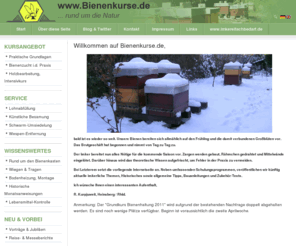 bienenkurse.com: Bienenkurse & Imkereibedarf Ralf Kurpjuweit, Heinsberg / Rhld., Grundkurs-Beginn Februar 2010
Qualifizierte Bienenkurse & Imkerkurse, Bauanleitungen und Wissenswertes rund um die Imkerei mit einem Link zu unserem Imkereibedarf / Bienenzuchtbedarf.