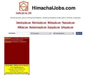 himachaljobs.com: HimachalJobs.com, Himachal Jobs, Jobs in Himachal Pradesh, Himachal Pradesh India, Jobs in India
HimachalJobs.com, Himachal Jobs, Jobs in Himachal Pradesh, Himachal Pradesh India, Jobs in India