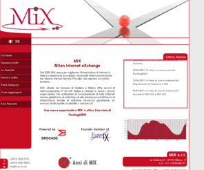 mix-it.net: Mix
MIX - Milan Internet eXchange