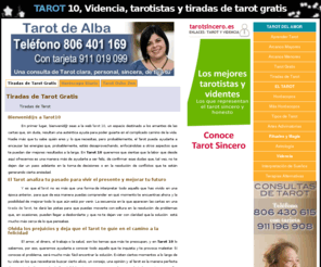 tarot10.es: TAROT 10, Videncia, Tarotistas, Tarot del Amor y Tiradas de Tarot Gratis
Tarot Gratis contiene multitud de artículos sobre tarot y esoterismo, tiradas de tarot gratis, numerología, videncia, hechizos, rituales, horóscopos y esoterismo en general. Tarot del Amor.