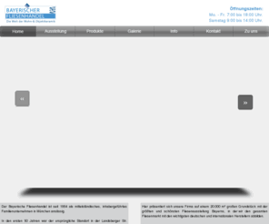 bayerischer-fliesenhandel.net: Bayerischer Fliesenhandel - Qualität und Service für aller Art von Fließen in und um München
Bayerischer Fliesenhandel - Ihr Fliesenhandel für Qualität und Service in München.