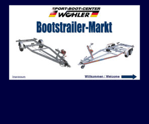 bootstrailer-markt.de: Bootstrailer, Bootsanhänger, Bootstrailer von Sport-Boot-Center Wohler Bootstrailer von Harbeck, Wick
Bootstrailer Markt: Bootstrailer von 250 kg bis 3500 kg! Wir bieten neue und gebrauchte Bootsanhänger, z.B. Harbeck Trailer! Ankauf neuer und gebrauchter Bootstrailer und Bootsanhänger!