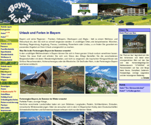 hotels-in-bayern.net: .:: Hotels in der Ferienregion Bayern*
Hotels in der Ferienregion Bayern - Franken, Ostbayern, Oberbayern - für Ihren Urlaub und Ferien in Bayern