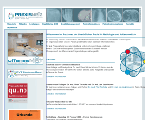 roentgen-bonn.de: Praxisnetz Radiologie & Nuklearmedizin - Bonn/RheinSieg
Praxisnetz Radiologie und Nuklearmedizin