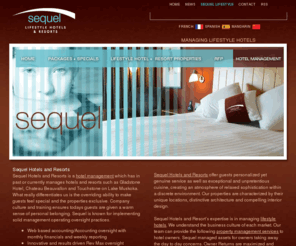 sequelhotels.com: Sequel Hotels and Resorts - Hospitality Management and Development
Hospitality Management of brand boutique and independent hotels and resorts.