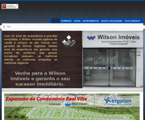 wilsonimoveis.com: Wilson Imóveis - Home
Joomla! - Um Motor de Portais Dinâmicos e Sistema de Gestão de Conteúdos