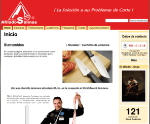 afiladosalinas.com: afiladosalinas
afilado,cuchilleria,servicio tecnico,tijeras,maquinaria de alimentacion,polietileno,airsoft,venta,afilar cuchillo, afilar tijera,afilar en cadiz