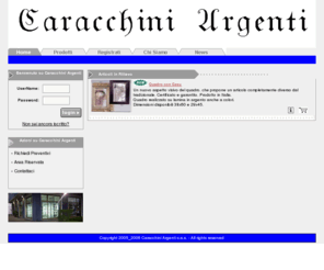 caracchiniargenti.com: Caracchini Argenti - Vendita Articoli Argento
Caracchini Argenti - Ingresso Dettaglio  Arezzo Argenti Coppe Targhe Trofei Cristalli
