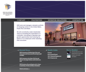 enyamusic.com: Retail Space for Lease | Commercial Real Estate | DDR
Developers Diversified owns and manages a dynamic international portfolio of shopping centers.