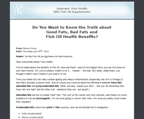 fishoilsense.com: Xtend-Life Fish Oil Supplements and Capsules
Discover Xtend-Life fish oil supplements and learn how fish oil benefits your health - and why not all are created equal (in quality or price!)