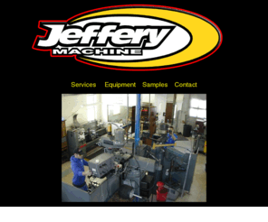 jefferymachine.com: Jeffery Machine
Jeffery Machine offers a wide range of services.Our services include fabrication, fixtures, prototypes,  specialty items, small production items, and general machining.