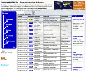 ladungsverlust.de: LadungsVerlust.de - Gegenstände auf der Autobahn - Gegenstand Ladung Verlust Hindernis Schrott Hessen
LadungsVerlust.de - Gegenstände auf der Autobahn