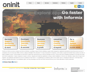 oninitgroup.com: Oninit Group : Informix consultancy experts consultants developers UK
Oninit Group : Informix consultancy experts consultants