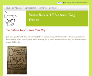 rizzaroo.com: Rizza Roo's All Natural Dog Treats
Home_Page