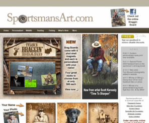 sportsmansart.com: Sportsmansart.com is your premier source of high quality hunting art
Sportsmansart.com is your premier source of high quality hunting art, wildlife art, wildlife photography, fishing and fly fishing art, and other sportsman's art and art related gifts