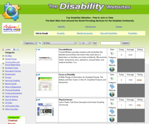 topdisabilitywebsites.com: Top Disability Websites - Rankings - All Sites
The Best Worldwide Sites Providing Services for the Disabled Community
