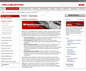 welldynamics.com: Intelligent Completions - Halliburton
WellDynamics is the world's leading provider of intelligent completion technology to the upstream oil industry.