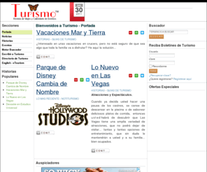 islamargaritainfo.com: Turismo.com - Revista de Viajes - Portada
Travel Magazine and Calendar of Events. Revista de Viajes y Calendario de Eventos., Disney-MGM ahora se llama Disney's Hollywood Studios., Vacaciones para toda la familia, en crucero, en combinación con hoteles en Orlando, Florida, USA.