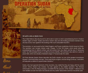 operationsudan.org: Operation Sudan
Charity to end the crisis in Sudan.