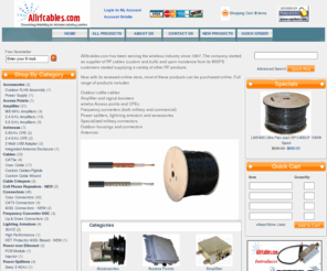 allrfcables.com: AllRFCables.com  - AllRFCables.com
AllRFCables.com - One stop shop for wireless and cable products AllRFCables.com - One stop shop for wireless and cable products