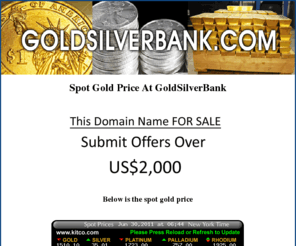 goldsilverbank.com: Gold Price at Gold Price at GoldSilverBank
get the latest gold price here..