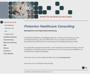 p-h-c.net: Machen Sie das Beste aus Ihrer Qualität - Unternehmensprofil
Unternehmensberatung, Qualität, DIN EN ISO 9001:2008, Management- und Organisationsberatung 