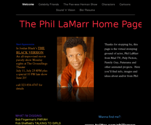 phillamarr.com: The Phil LaMarr Home Page
