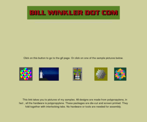 billwinkler.com: bill winkler
Bill Winkler's personal web site
