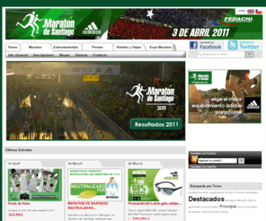 maratonsantiago.com: mds – MARATON DE SANTIAGO ®
Sitio Oficial de la Maraton de Santiago de Chile