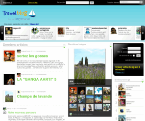 travelblog.fr: Créer un blog voyage multimedia gratuit et illimité ! | Travelblog.fr
 Travelblog : pour créer un blog voyage  : Créez un blog voyage en 2 min. Facile d'utilisation, ajoutez videos, webcams et mp3 sans limite.  Créez un blog voyage multimedia gratuit  : Créez VOTRE contenu sans connaissance techniqueActivez votre profil et rencontrez les blogueurs qui vous ressemblent !