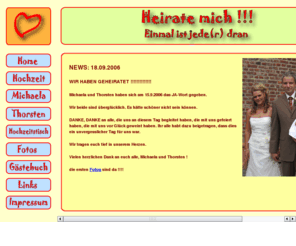 lauterbach-family.com: Heirate mich !!! Einmal ist jede(r) dran
