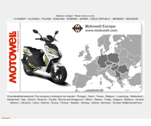 motowell.hu: MOTOWELL ROBOGÓK ÉS BUKÓSISAKOK AZ EURÓPAI KÖZPONTBÓL
MAGYARORSZÁG VEZETŐ ROBOGÓS OLDALA. GARANCIÁLIS ROBOGÓK NAGY VÁLASZTÉKBAN.