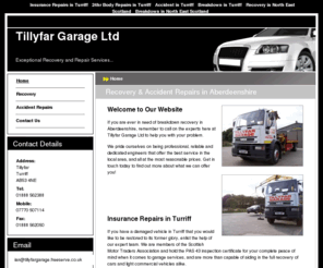 tillyfargarage.com: Accident & Breakdown in Turriff : Tillyfar Garage Ltd
Tillyfar Garage Turriff recovering and repairing cars and light commercials in Aberdeenshire 