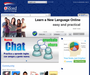 tosol.com: TOSOL - The Oxford School of Language
Aprendizaje de idiomas en línea, gratis y a tu ritmo, inglés, francés, maya