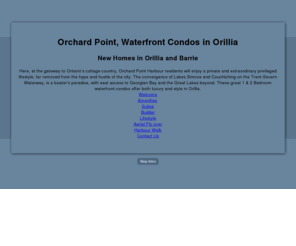 liveonlakesimcoe.com: Waterfront living, Waterfront Condos at Orchard Point Harbour
Luxurious, 1 & 2 Bedroom waterfront condos with private boat slips and club house