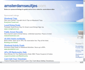 amsterdamseuitjes.com: Amsterdamse uitjes
amsterdamse uitjes