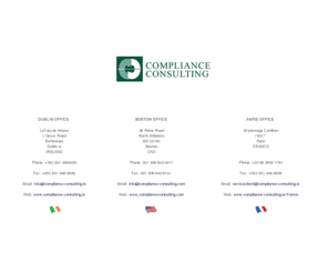 compliance-consulting.ie: fats, oils and grease diposal (FOG) ::: Compliance Consulting
Compliance Consulting, Inc. (CCI) is a leader in the pretreatment, control and disposal of fat, oil and grease (FOG)