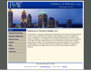 pw-legal.com: Civil Business Litigation & Personal Injury Attorney Atlanta
Perrell & Wright, LLC represents individuals and businesses from our offices in Atlanta.